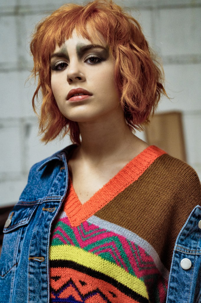 A/I 2019/20 Mood punk per il bob disconnesso nei toni saturi del rame.